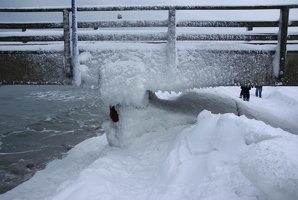 Strandidylle im Winter