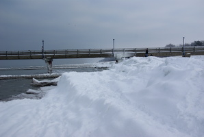 Strandidylle im Winter