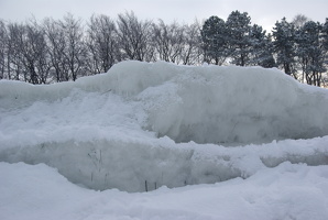 Strandidylle im Winter