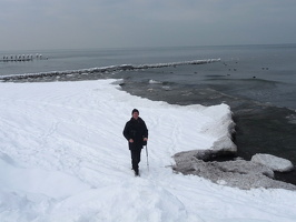 Strandidylle im Winter