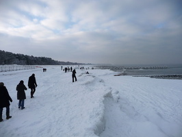 Strandidylle im Winter