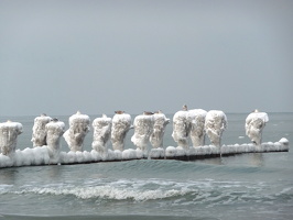 Strandidylle im Winter