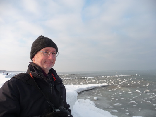 Strandidylle im Winter