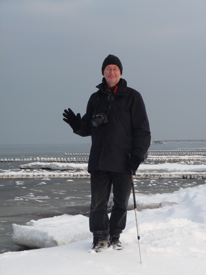 Strandidylle im Winter