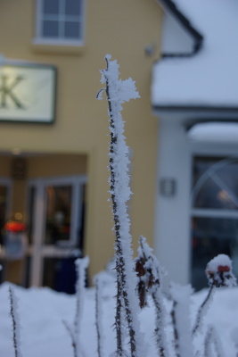 Strandidylle im Winter