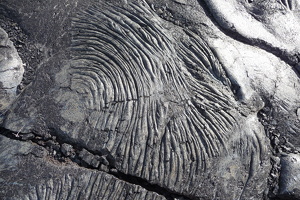 Frühere Lavaströme vom KIlauea