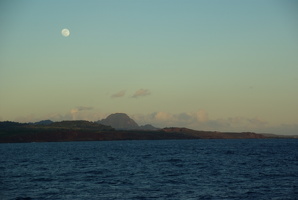 Mond über Hawaii