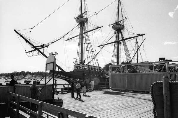 Nachbau der Mayflower